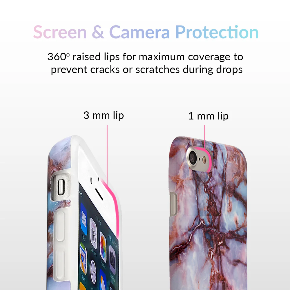 Galaxy Marble iPhone Case - Image 3