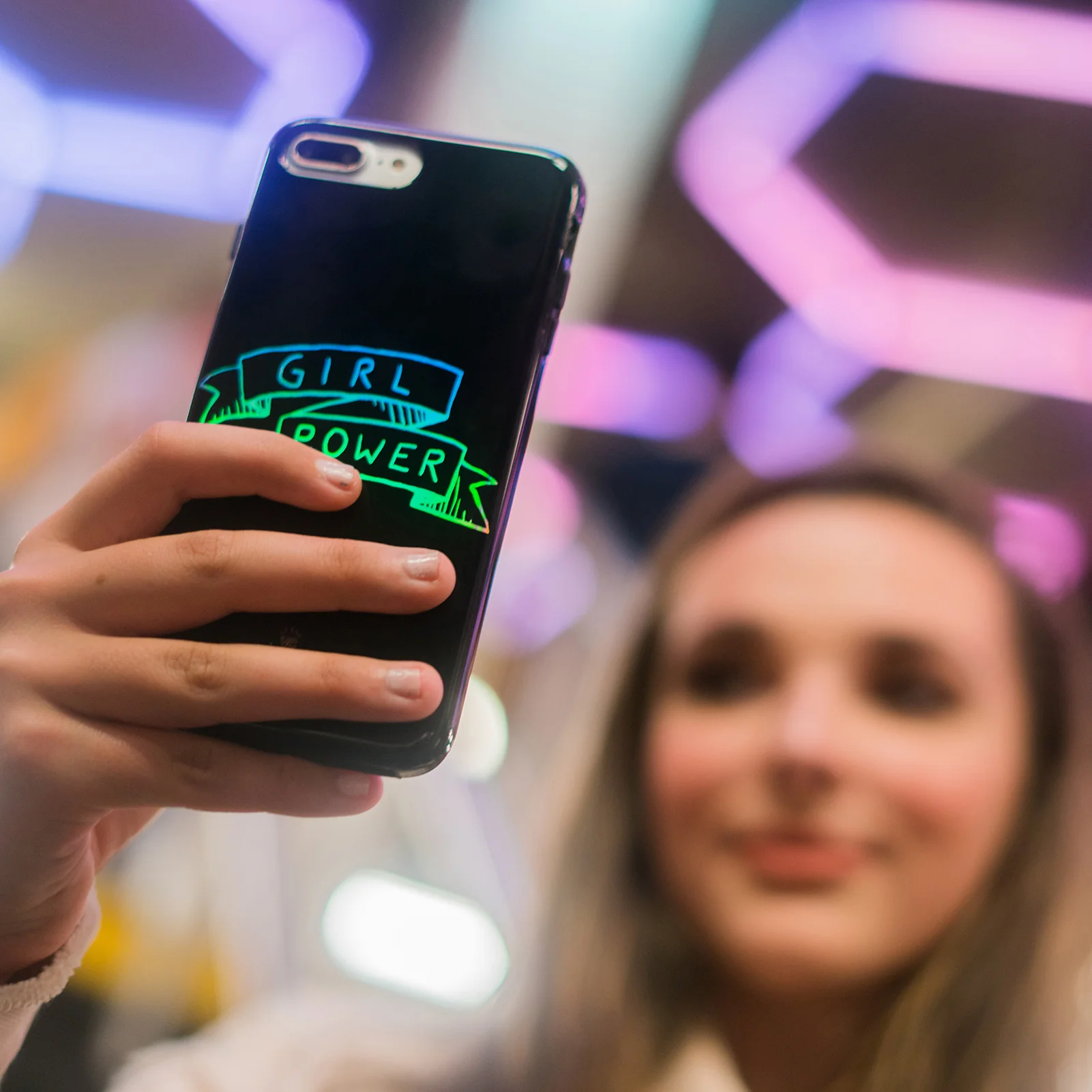 Girl Power iPhone Case by Kendall Vertes - Image 64