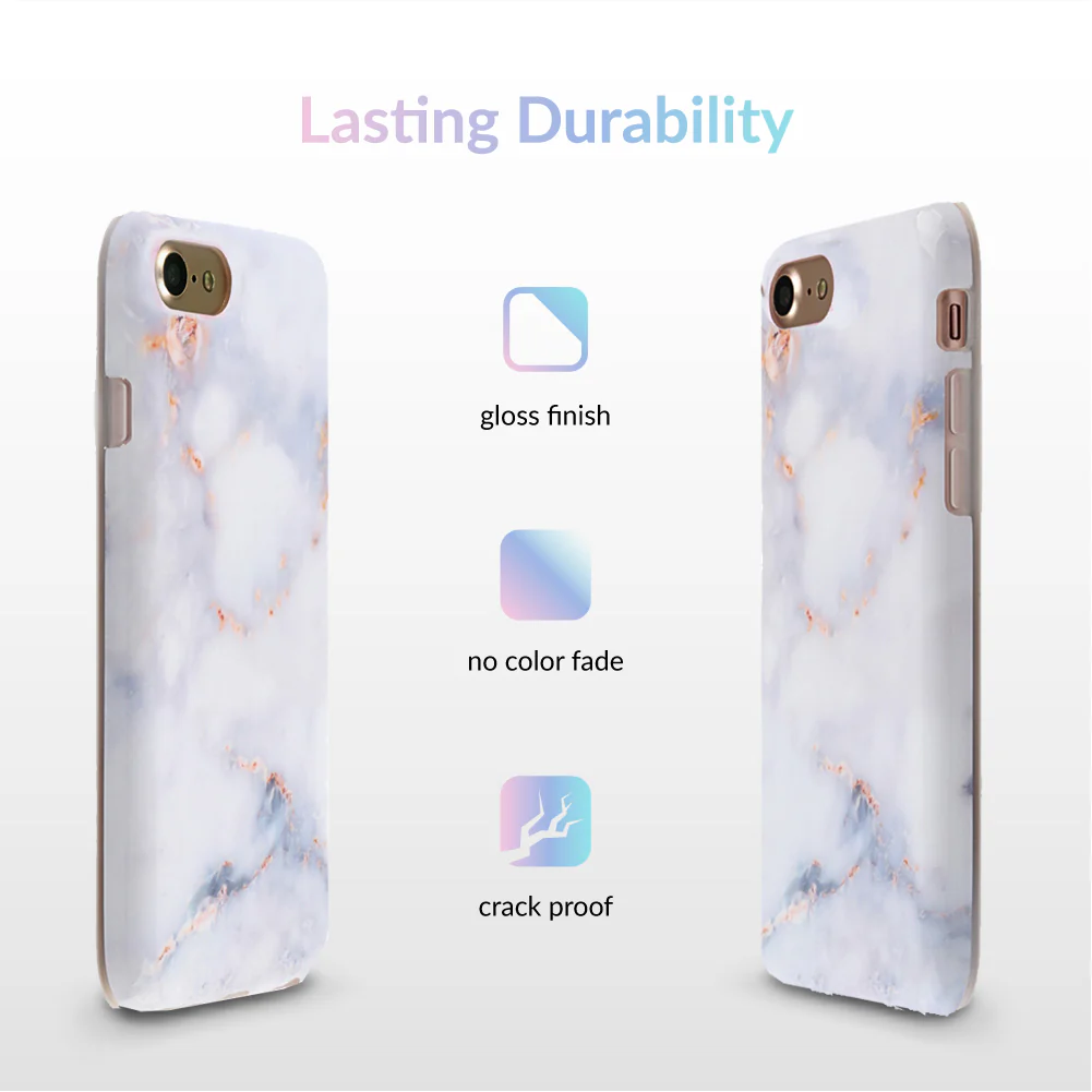 Gray Clouds Marble iPhone Case - Image 15