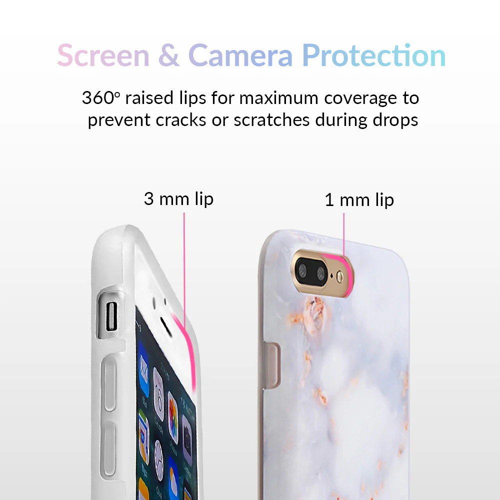 Gray Clouds Marble iPhone Case - Image 18