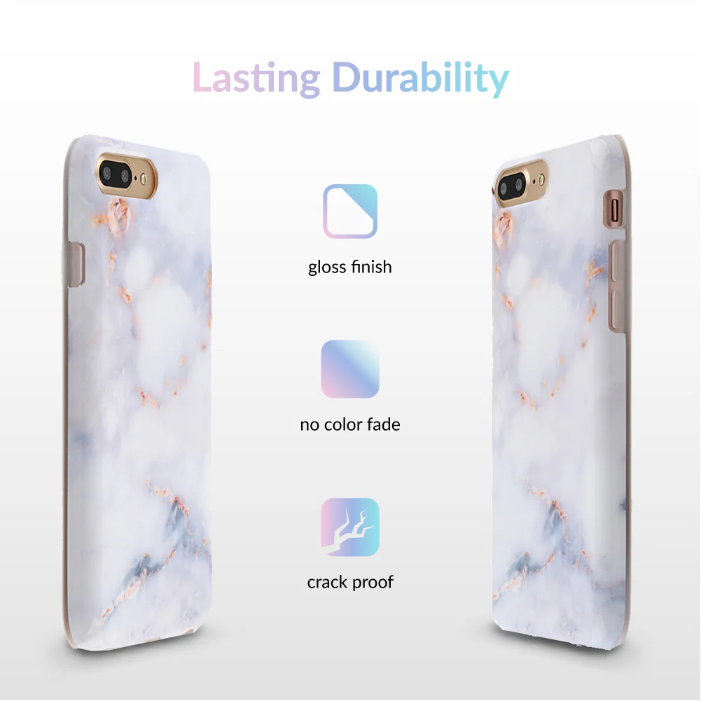 Gray Clouds Marble iPhone Case - Image 20