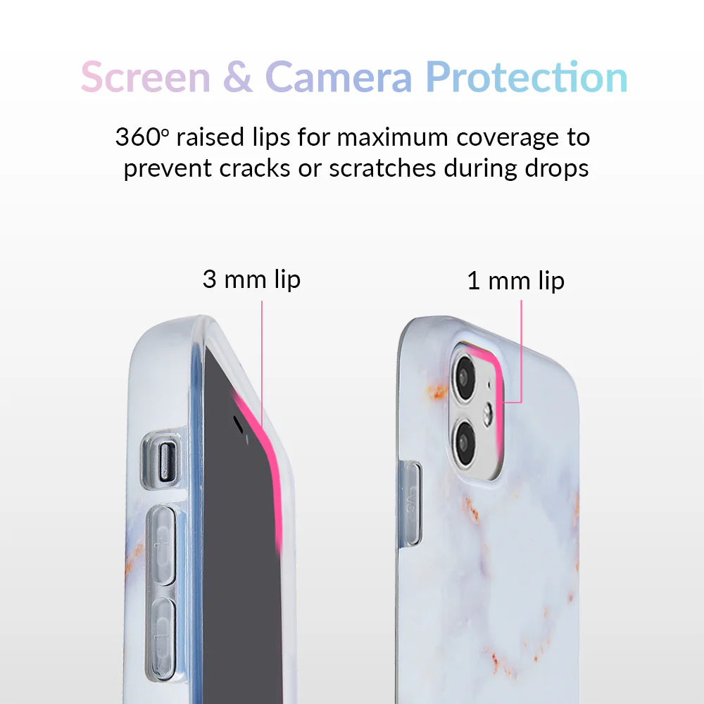 Gray Clouds Marble iPhone Case - Image 46