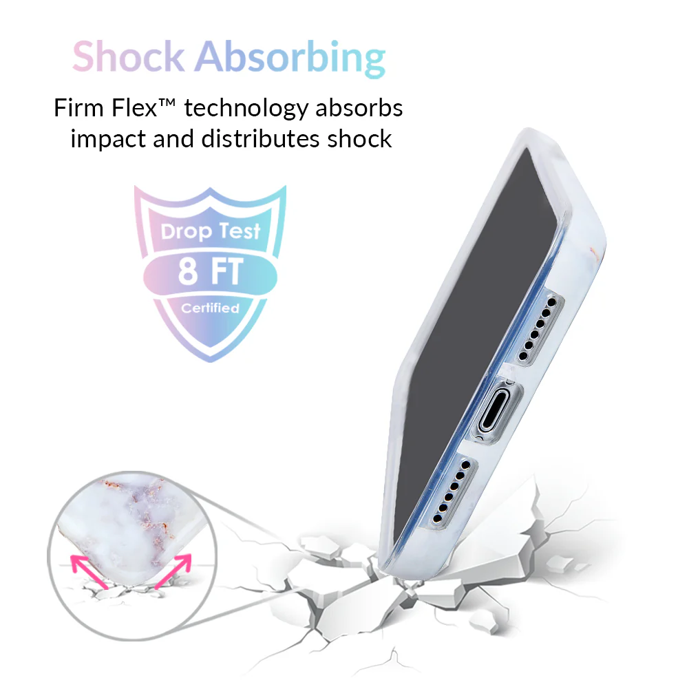 Gray Clouds Marble iPhone Case - Image 47