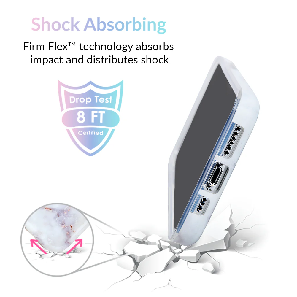 Gray Clouds Marble iPhone Case - Image 52