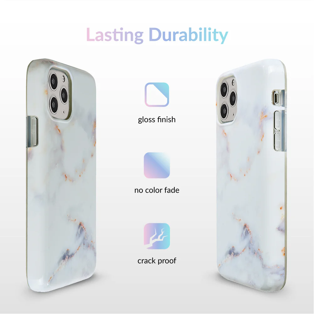 Gray Clouds Marble iPhone Case - Image 58