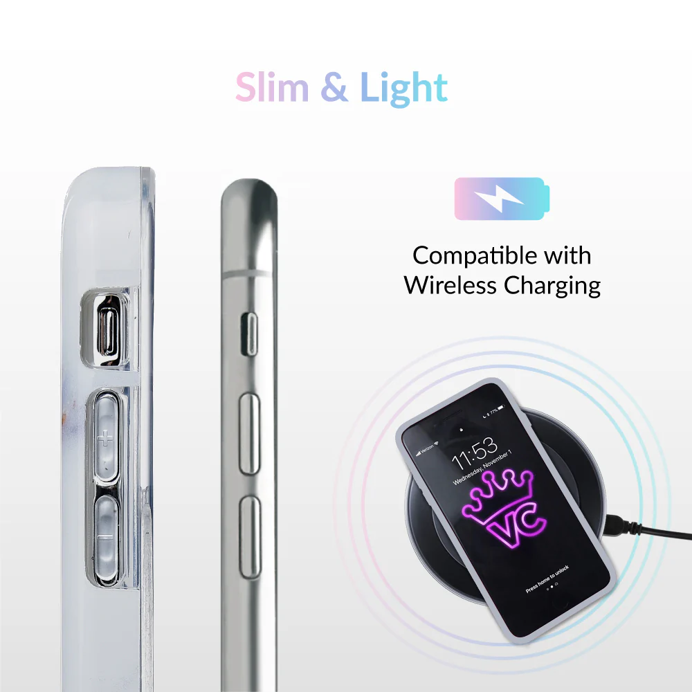 Gray Clouds Marble iPhone Case - Image 59