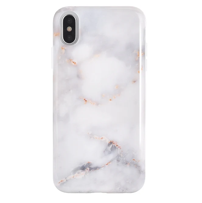 Gray Clouds Marble iPhone Case - Image 6