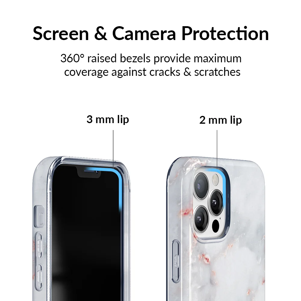 Gray Clouds Marble iPhone Case - Image 61