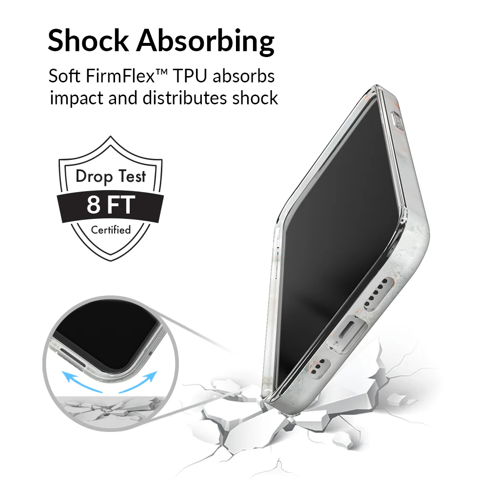 Gray Clouds Marble iPhone Case - Image 77