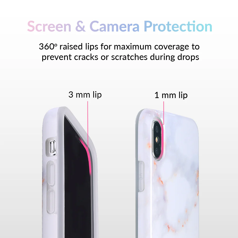 Gray Clouds Marble iPhone Case - Image 8