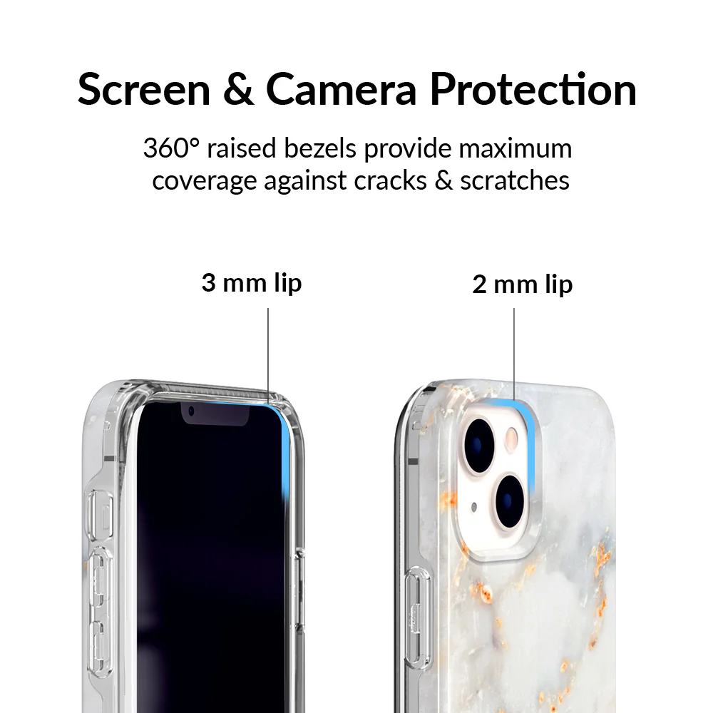 Gray Clouds Marble iPhone Case - Image 82