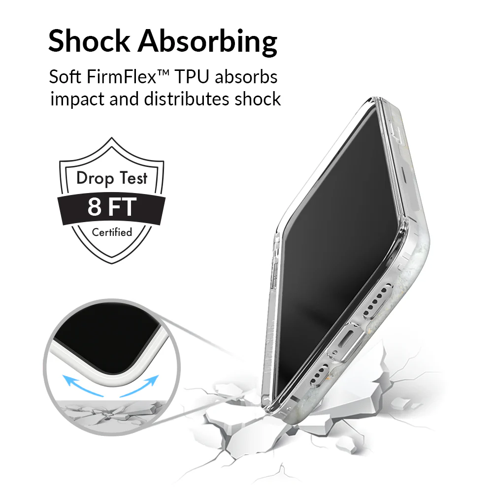 Gray Clouds Marble iPhone Case - Image 95