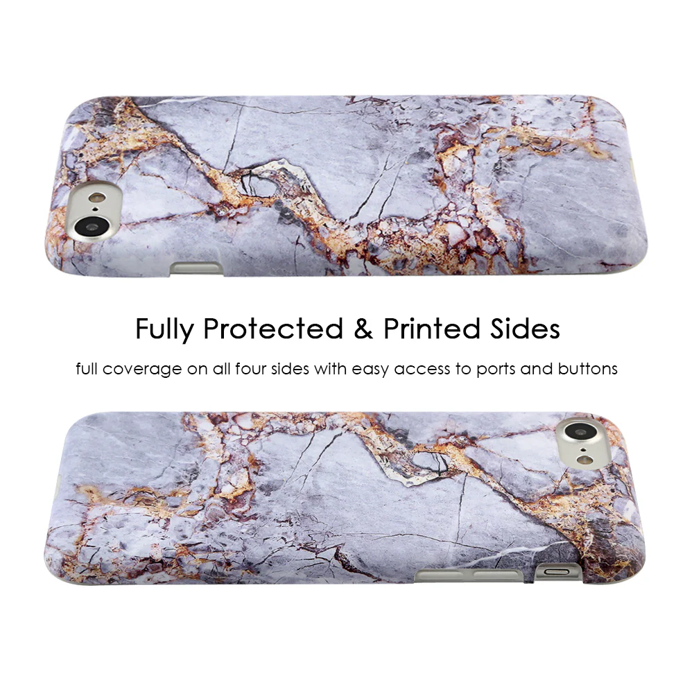 Gray & Gold Marble iPhone Case - Image 15