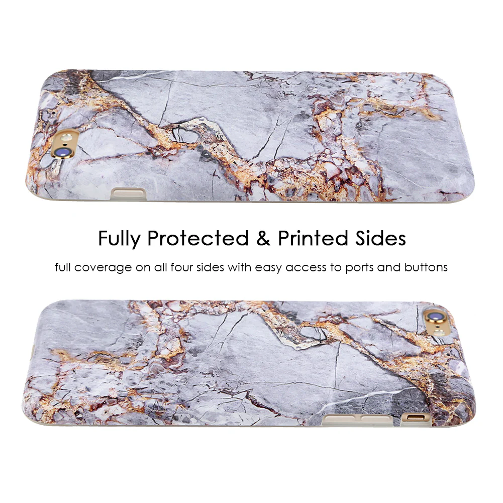 Gray & Gold Marble iPhone Case - Image 35