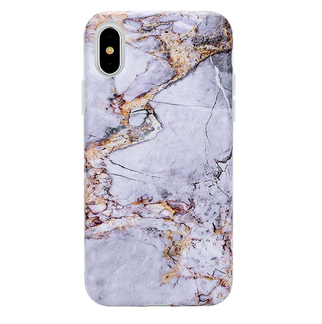 Gray & Gold Marble iPhone Case - Image 42