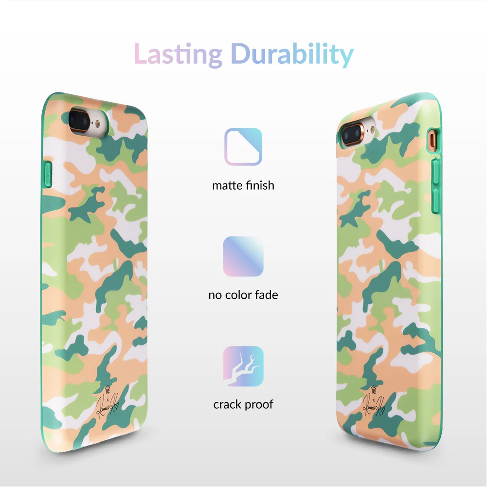 Olive Camo iPhone Case by Kendall Vertes - Image 26