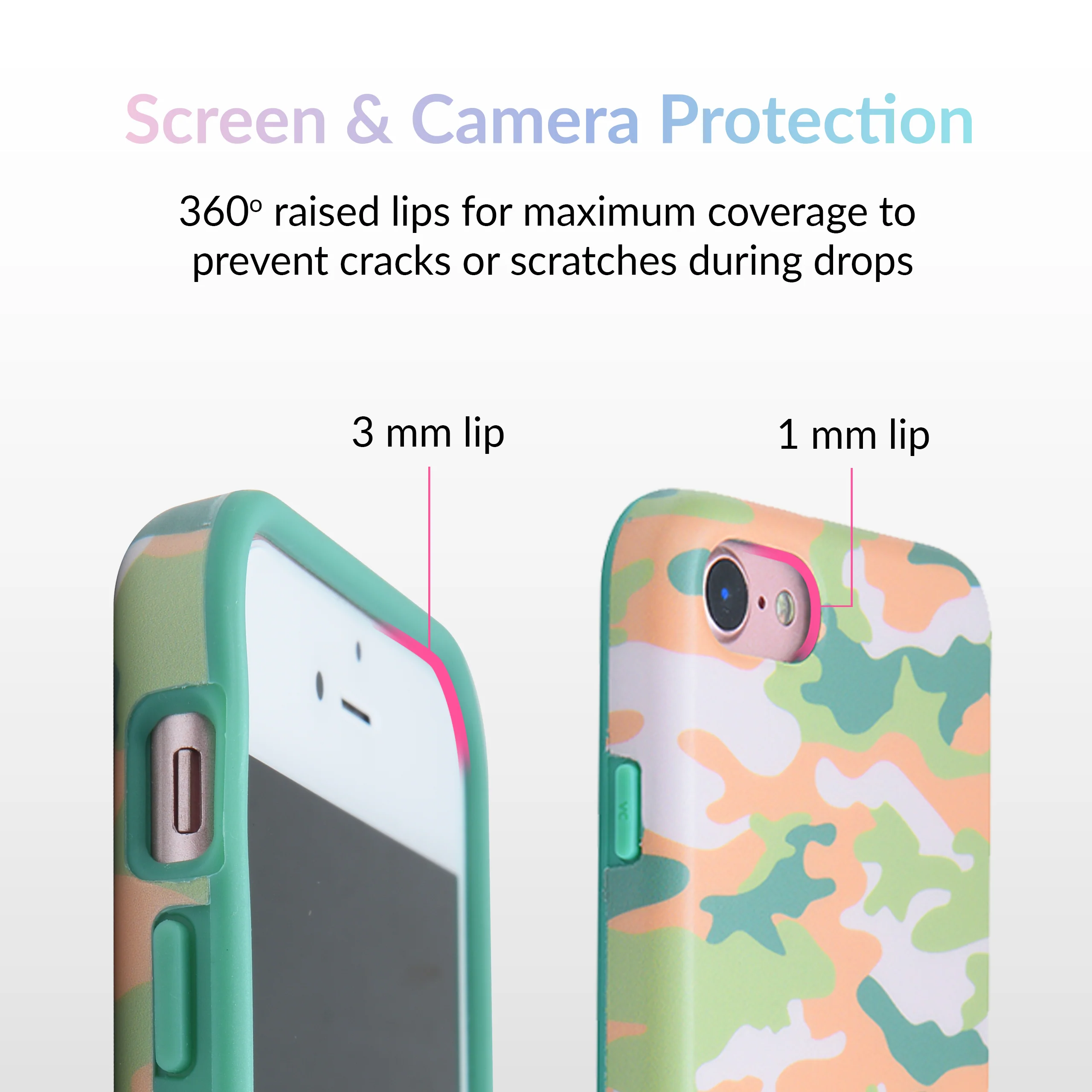 Olive Camo iPhone Case by Kendall Vertes - Image 4