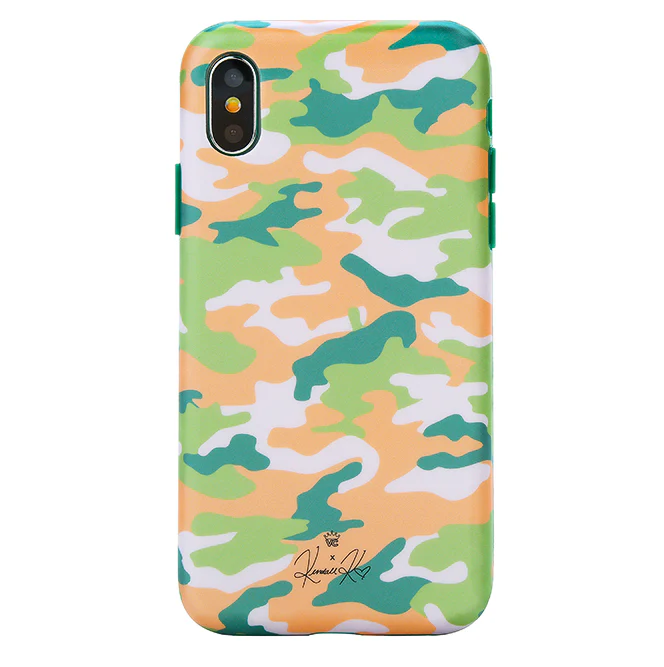 Olive Camo iPhone Case by Kendall Vertes - Image 53