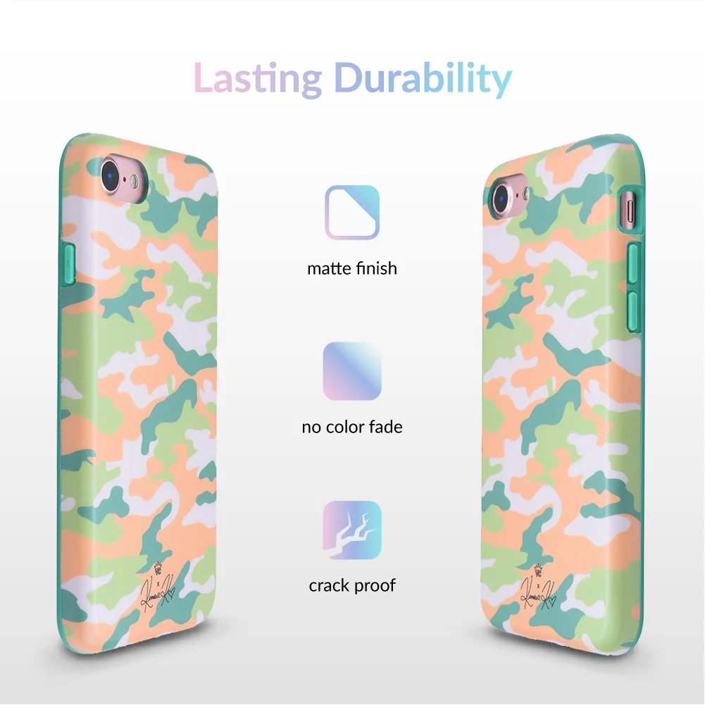 Olive Camo iPhone Case by Kendall Vertes - Image 6