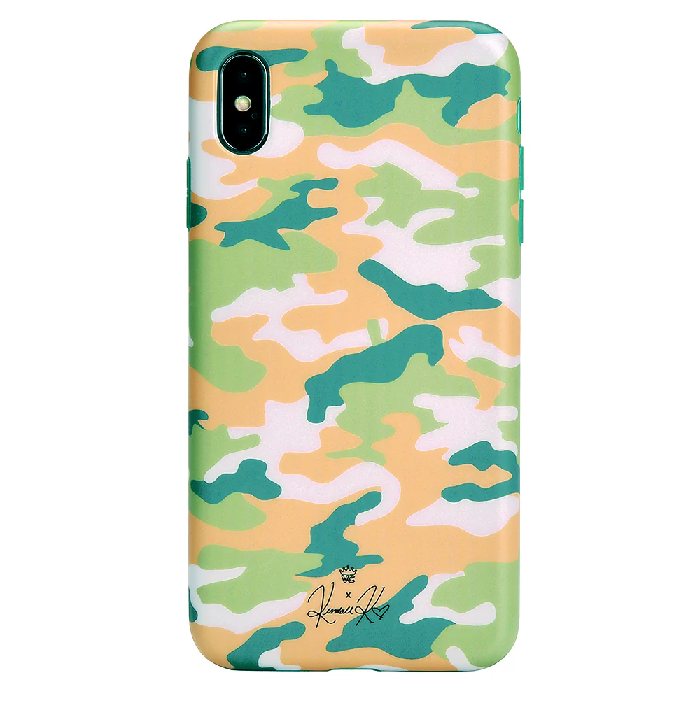 Olive Camo iPhone Case by Kendall Vertes - Image 66