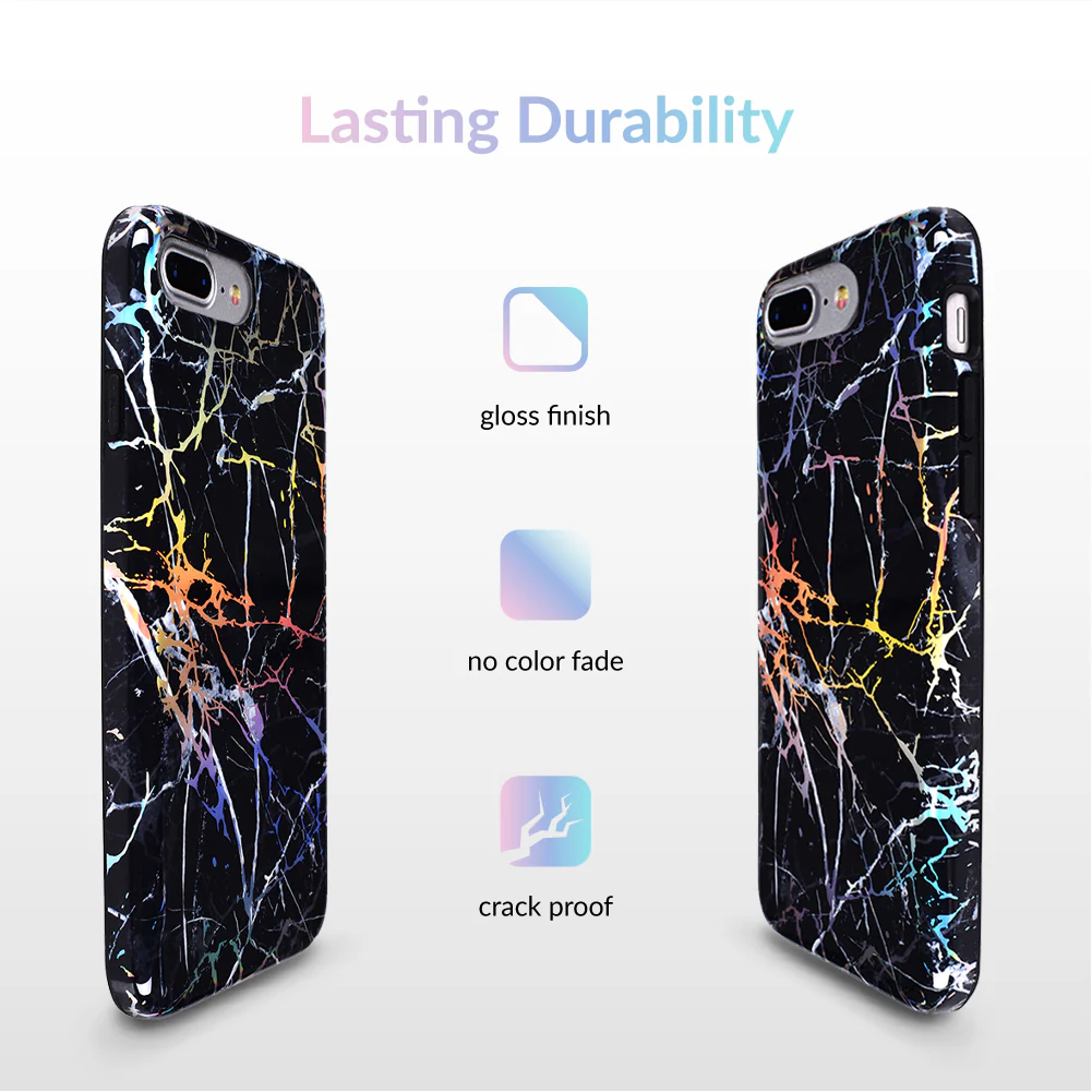 Holo Black Marble iPhone Case - Image 26