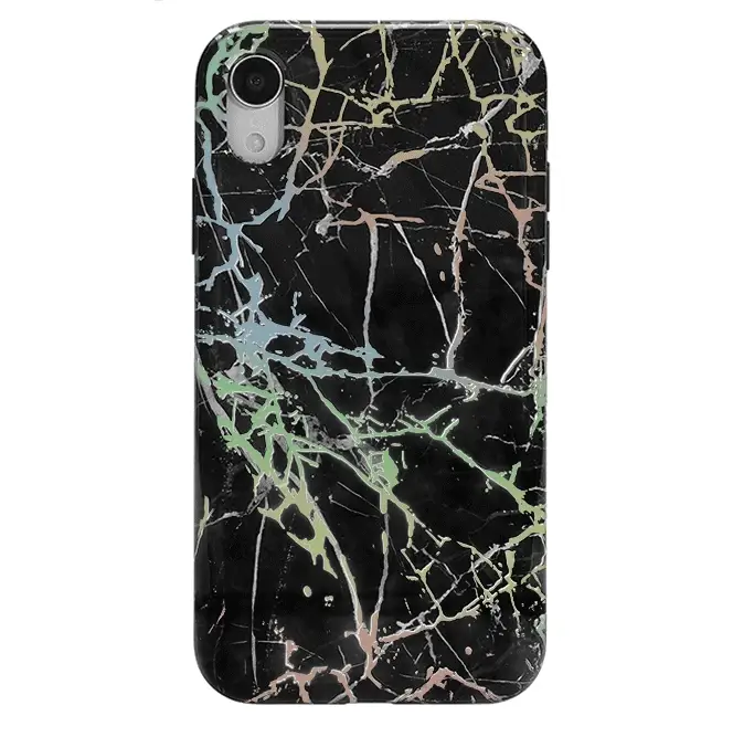 Holo Black Marble iPhone Case - Image 55