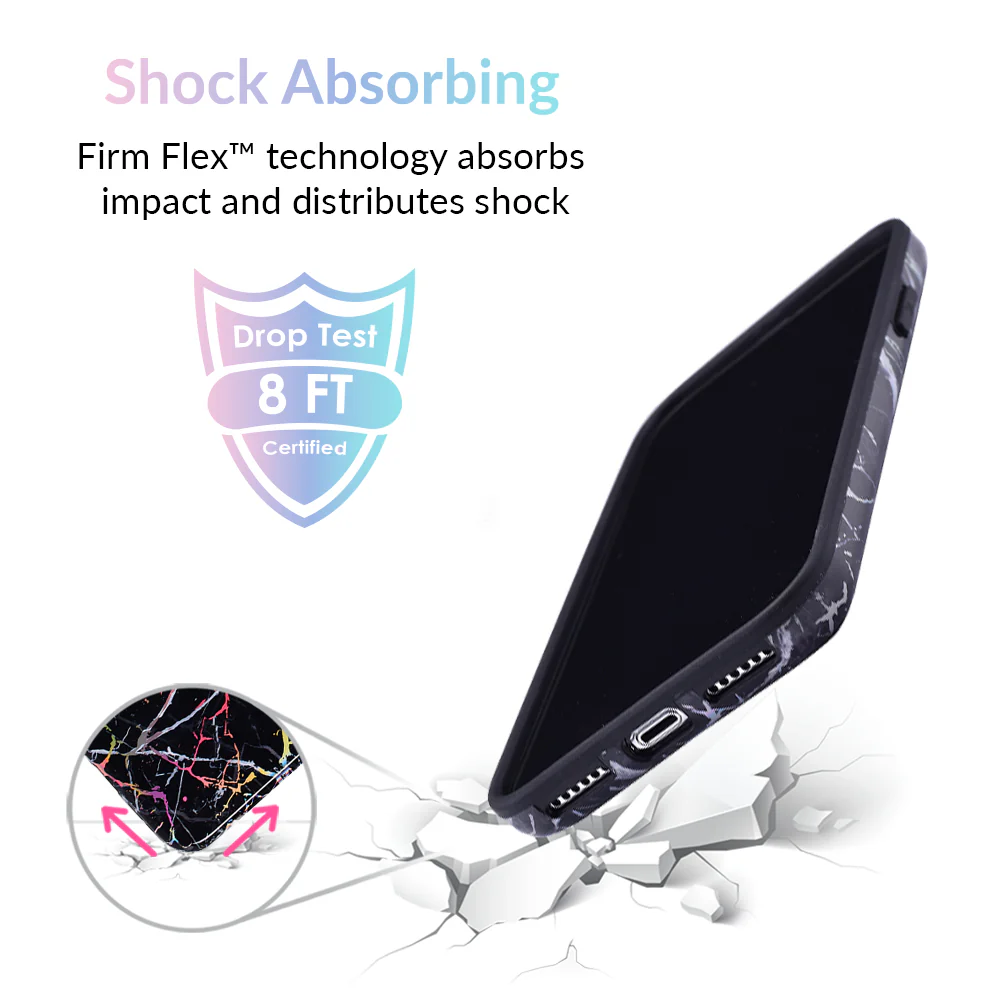 Holo Black Marble iPhone Case - Image 58