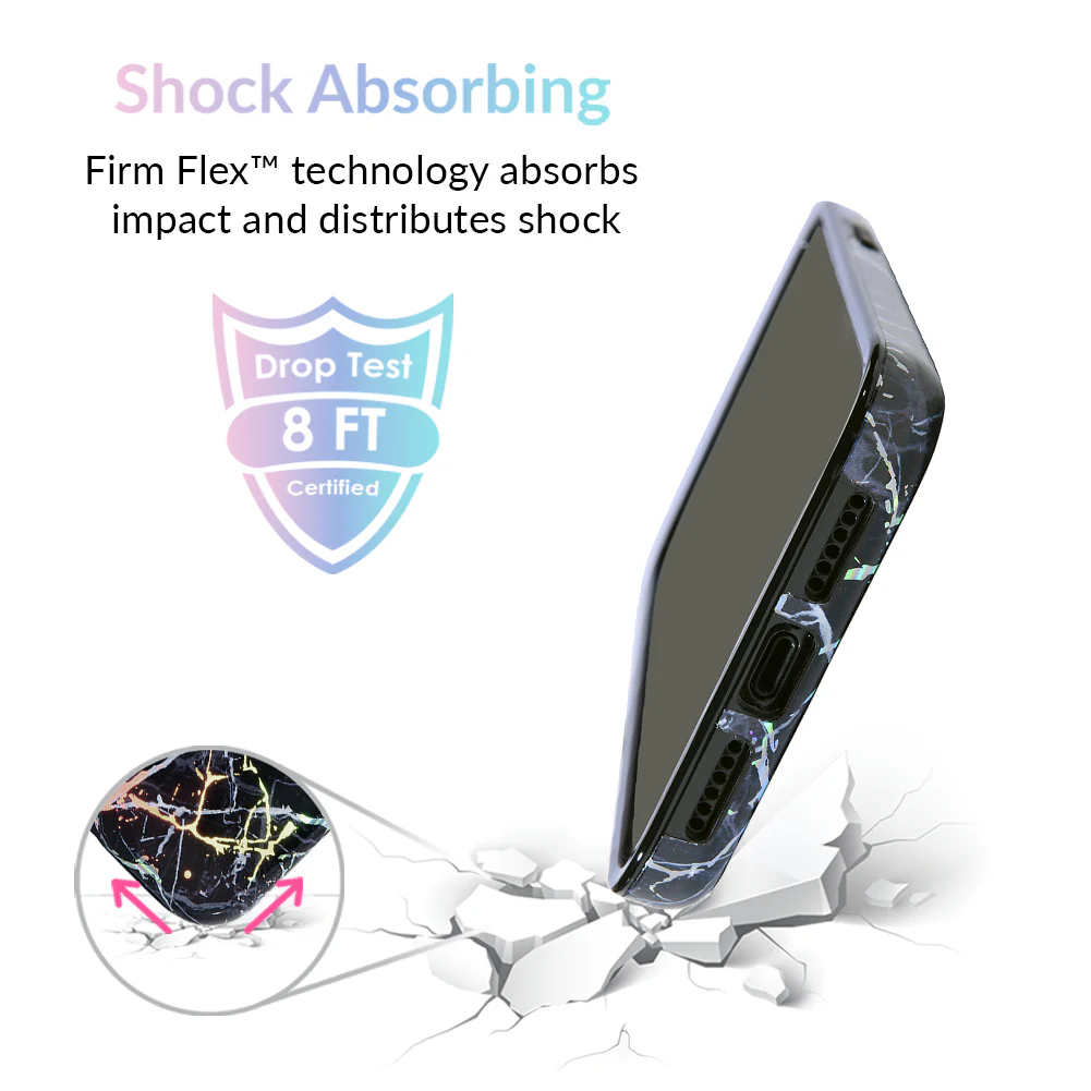 Holo Black Marble iPhone Case - Image 63