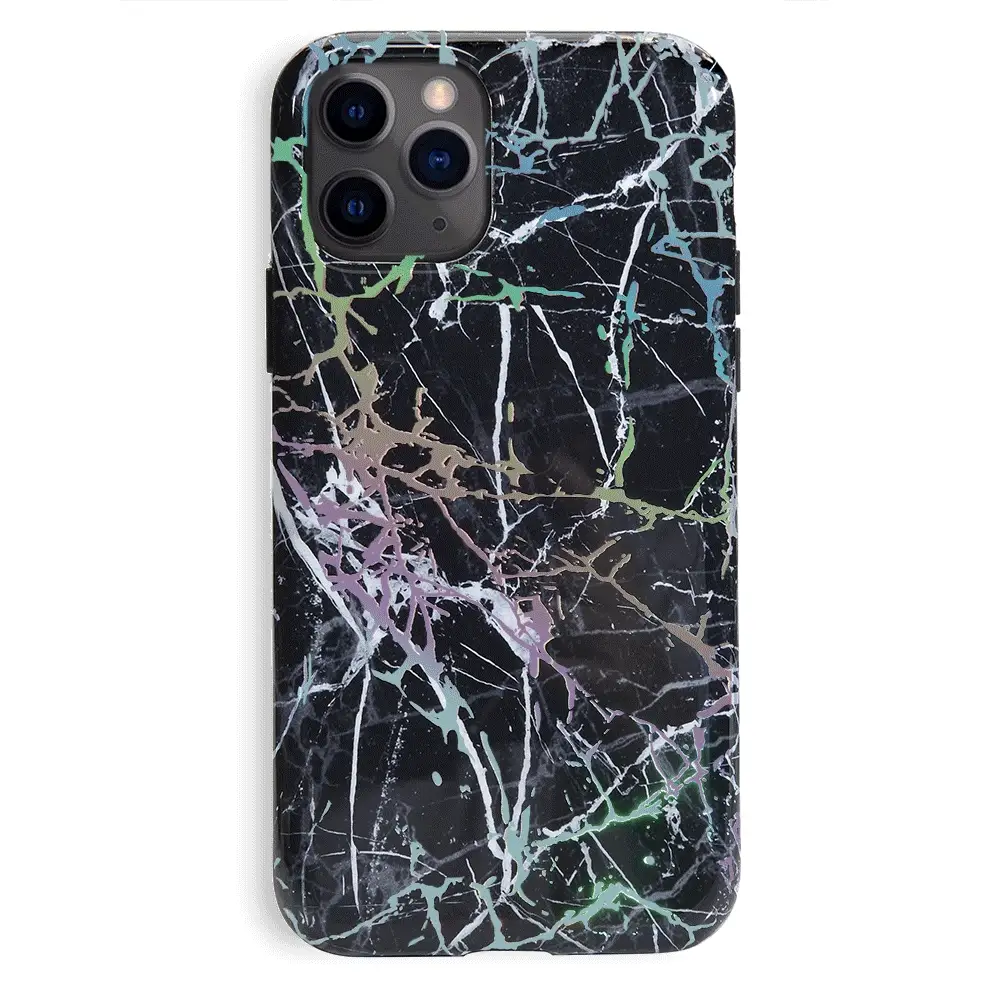 Holo Black Marble iPhone Case - Image 66