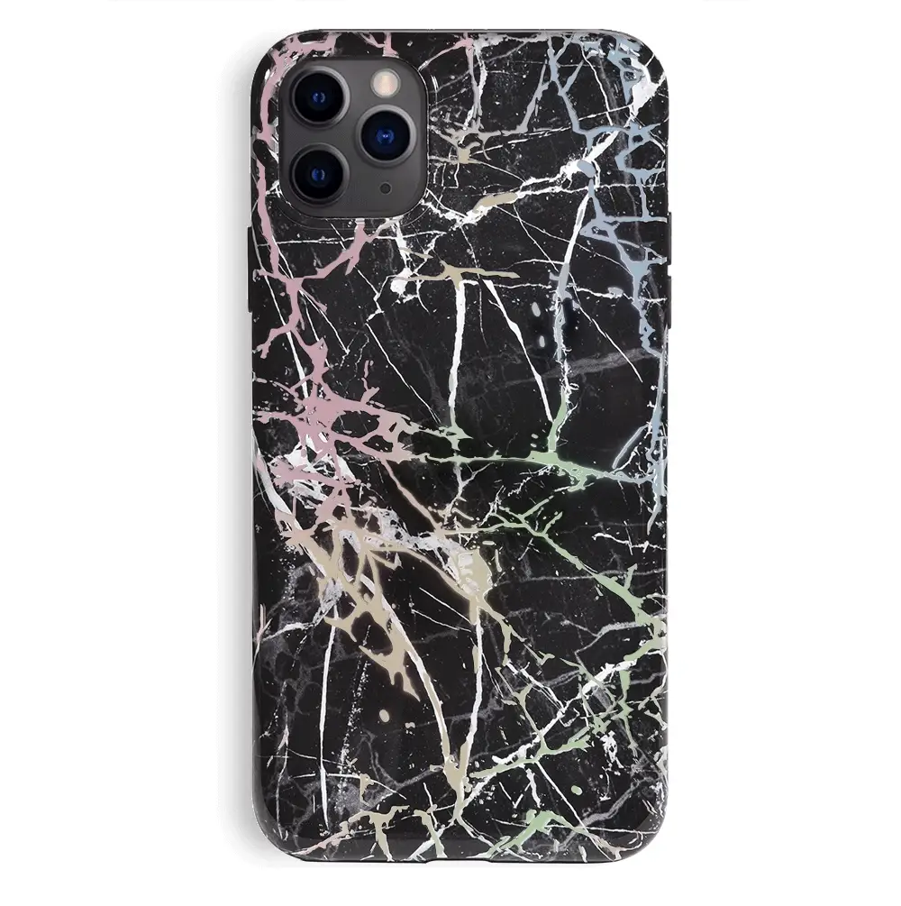 Holo Black Marble iPhone Case - Image 71