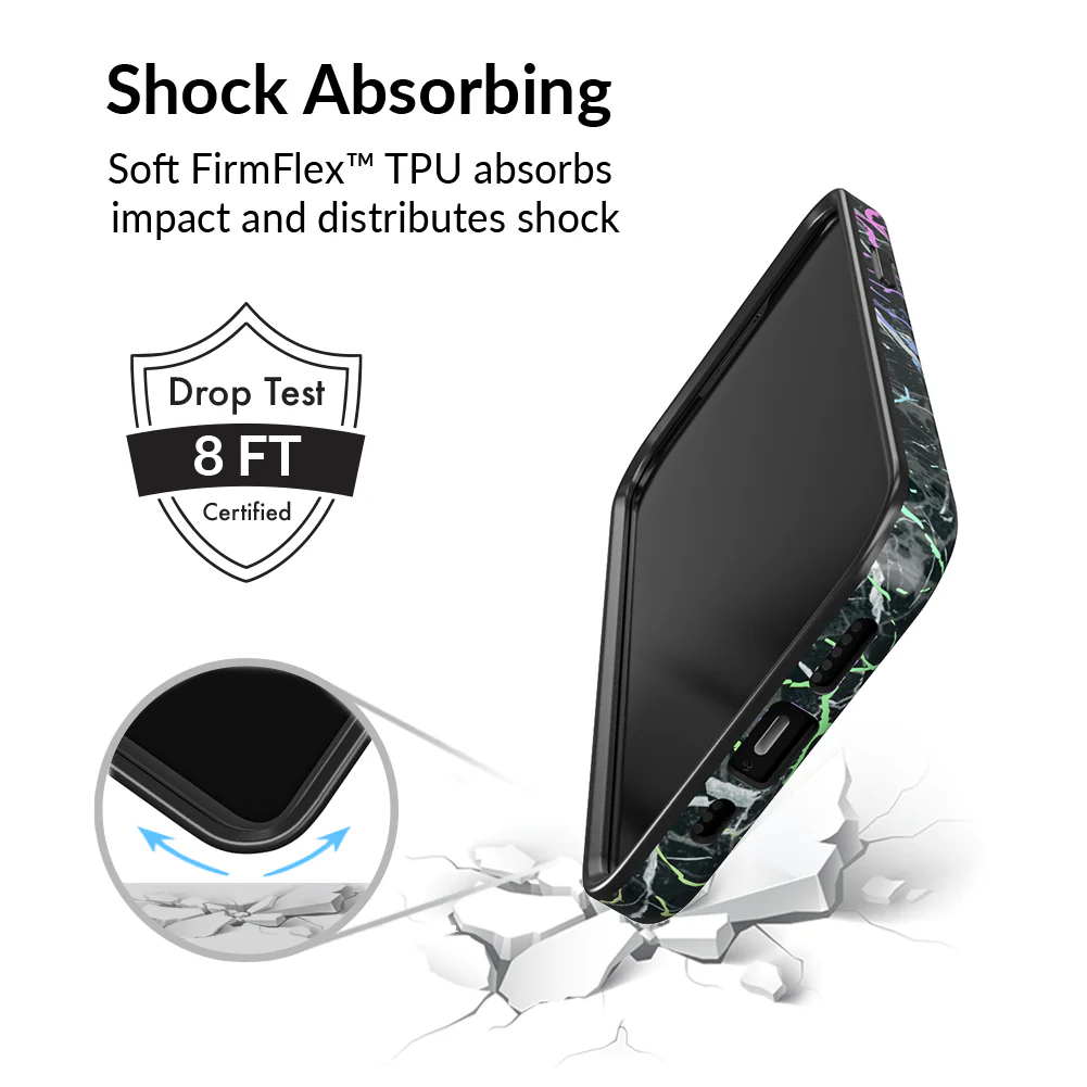 Holo Black Marble iPhone Case - Image 83