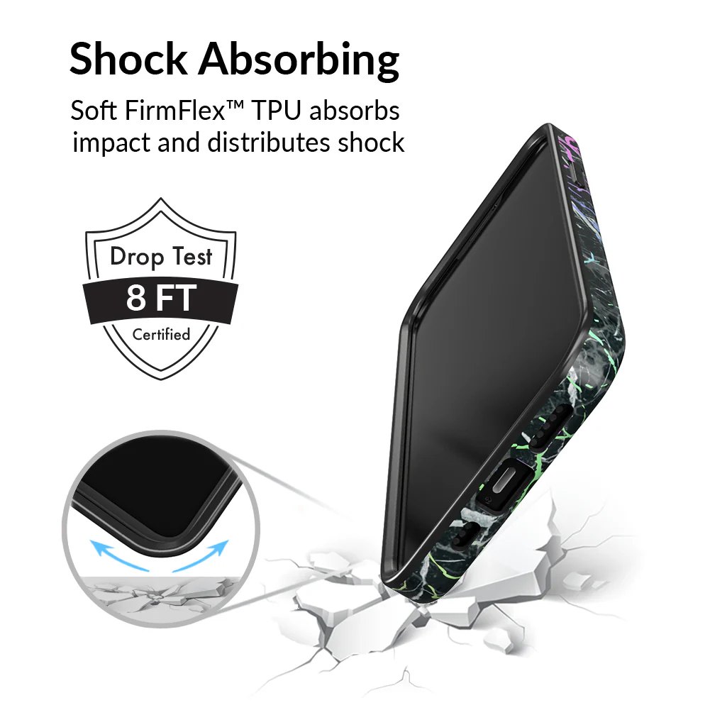 Holo Black Marble iPhone Case - Image 88