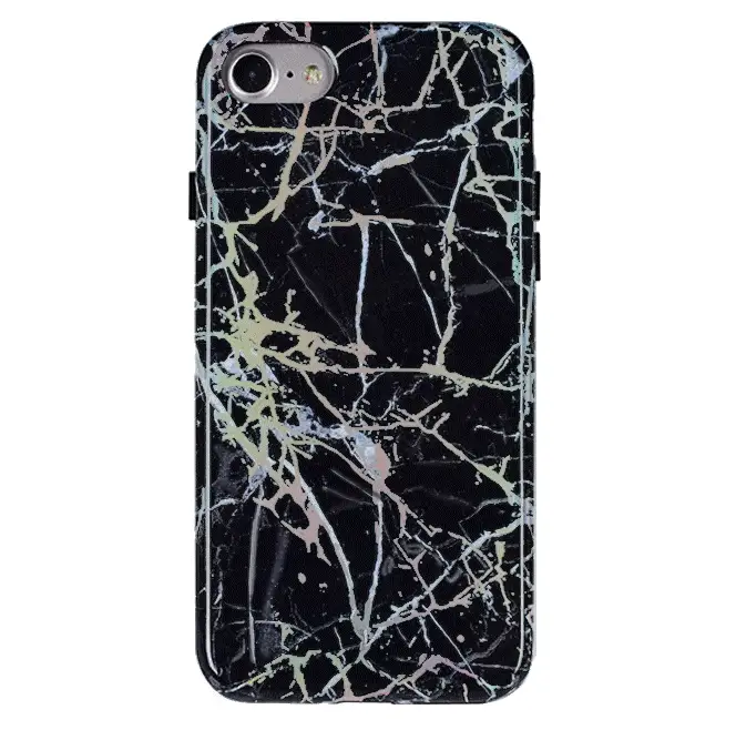 Holo Black Marble iPhone Case - Image 9