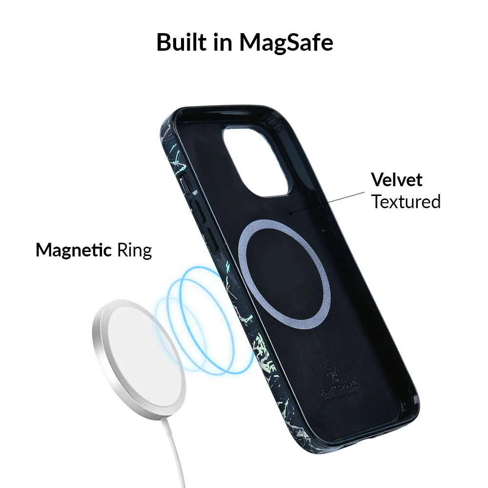 Holo Black Marble iPhone Case - Image 95