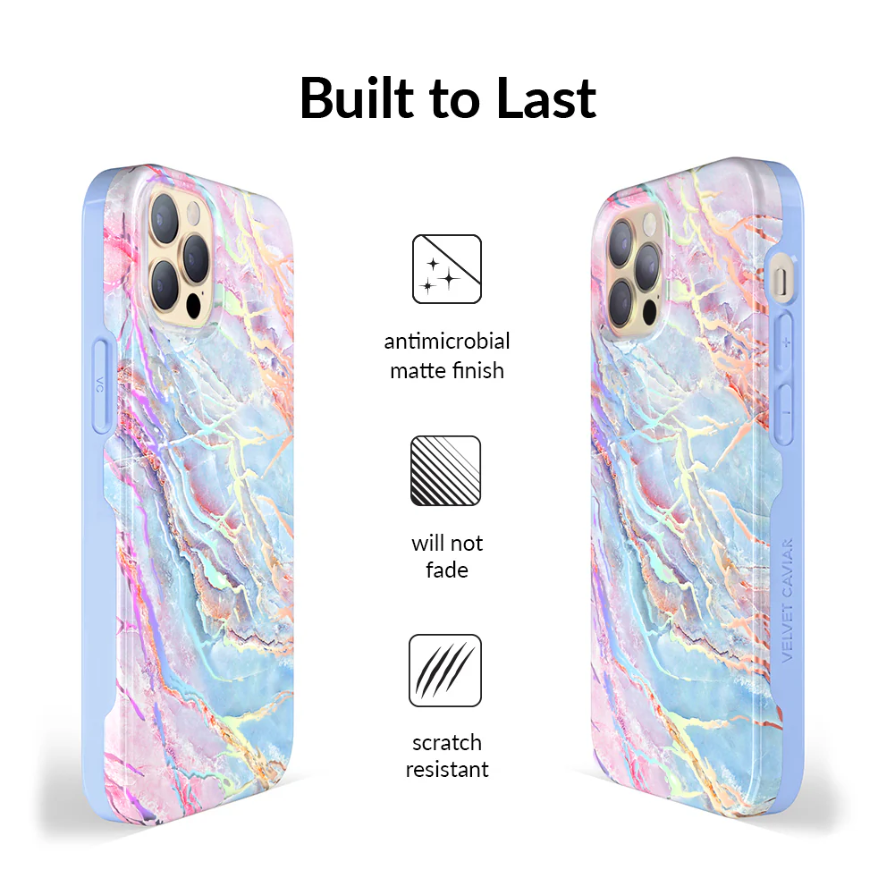 Holo Moonstone Marble iPhone Case - Image 100