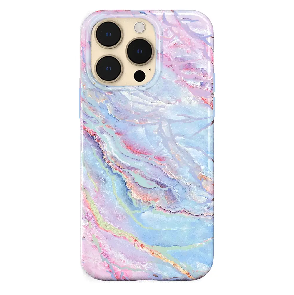 Holo Moonstone Marble iPhone Case - Image 123