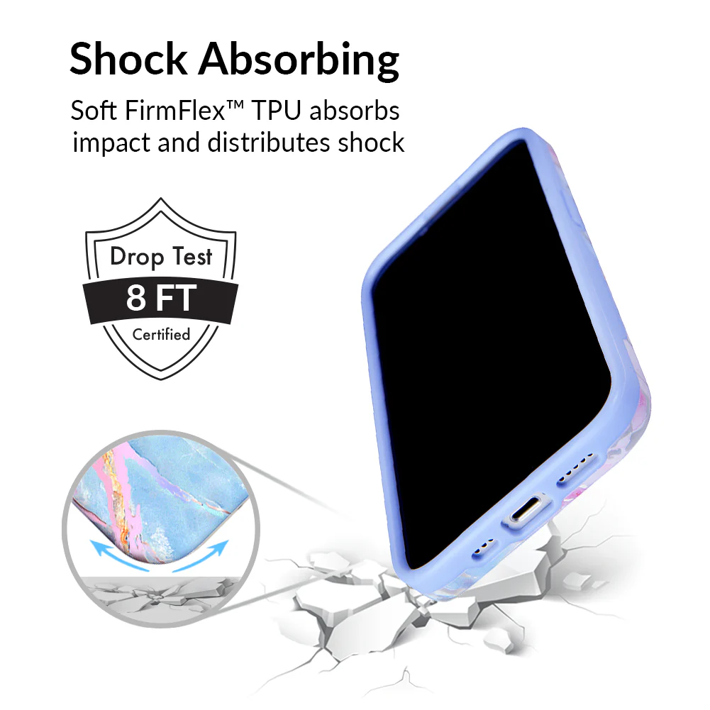 Holo Moonstone Marble iPhone Case - Image 125