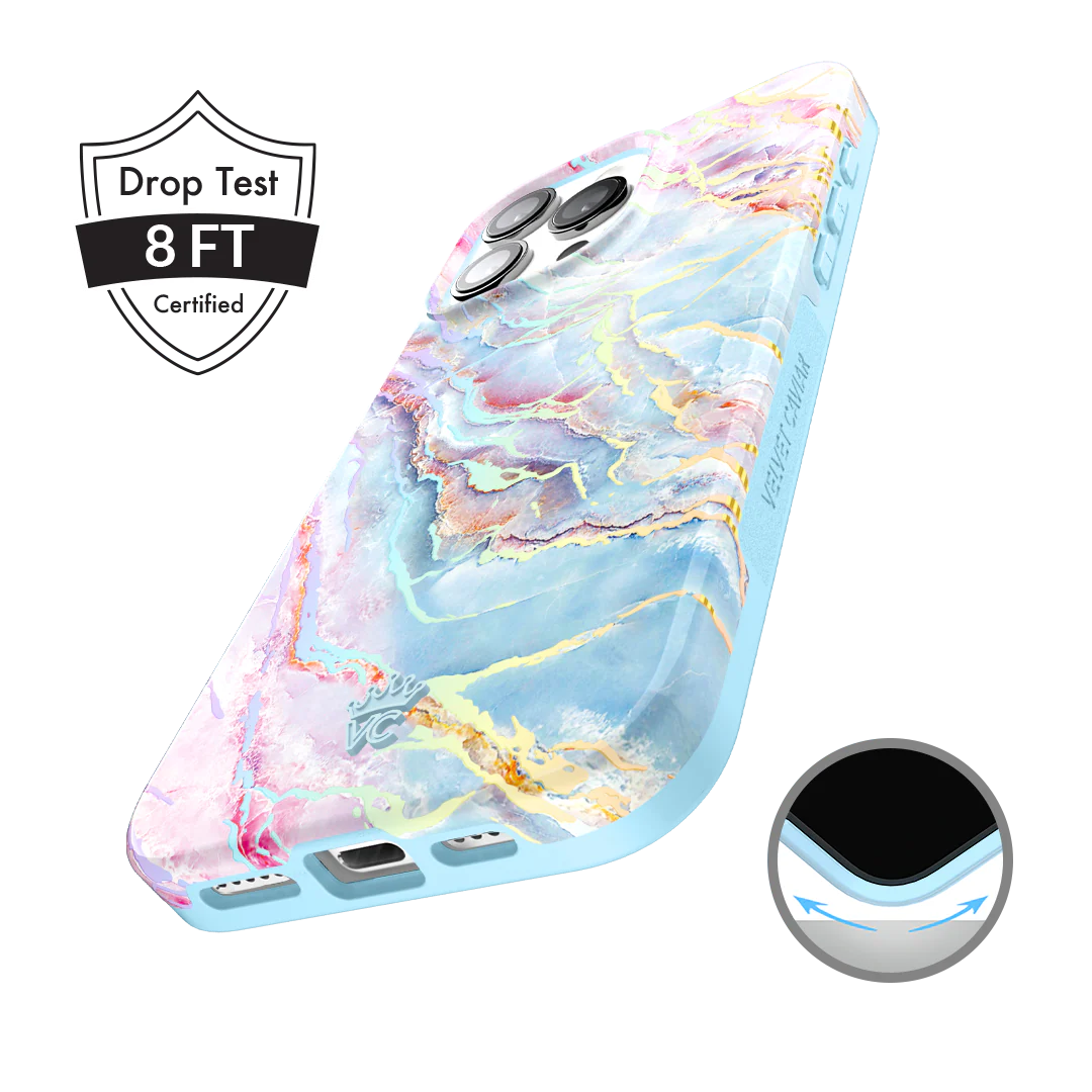 Holo Moonstone Marble iPhone Case - Image 151