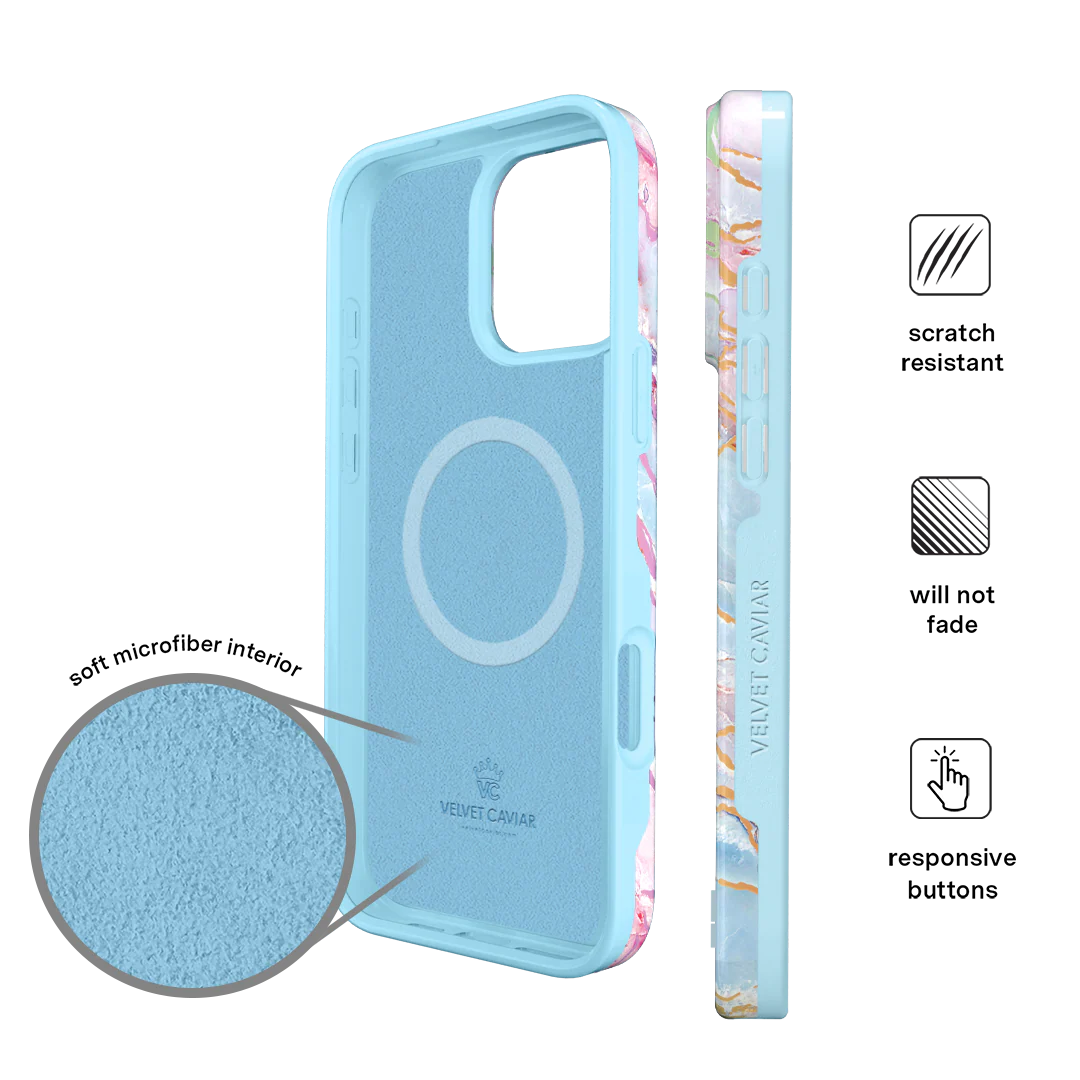 Holo Moonstone Marble iPhone Case - Image 157