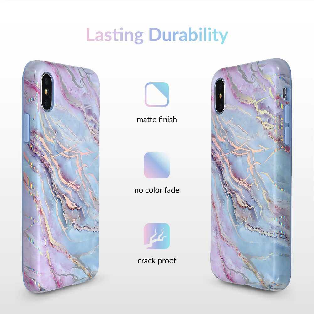 Holo Moonstone Marble iPhone Case - Image 16