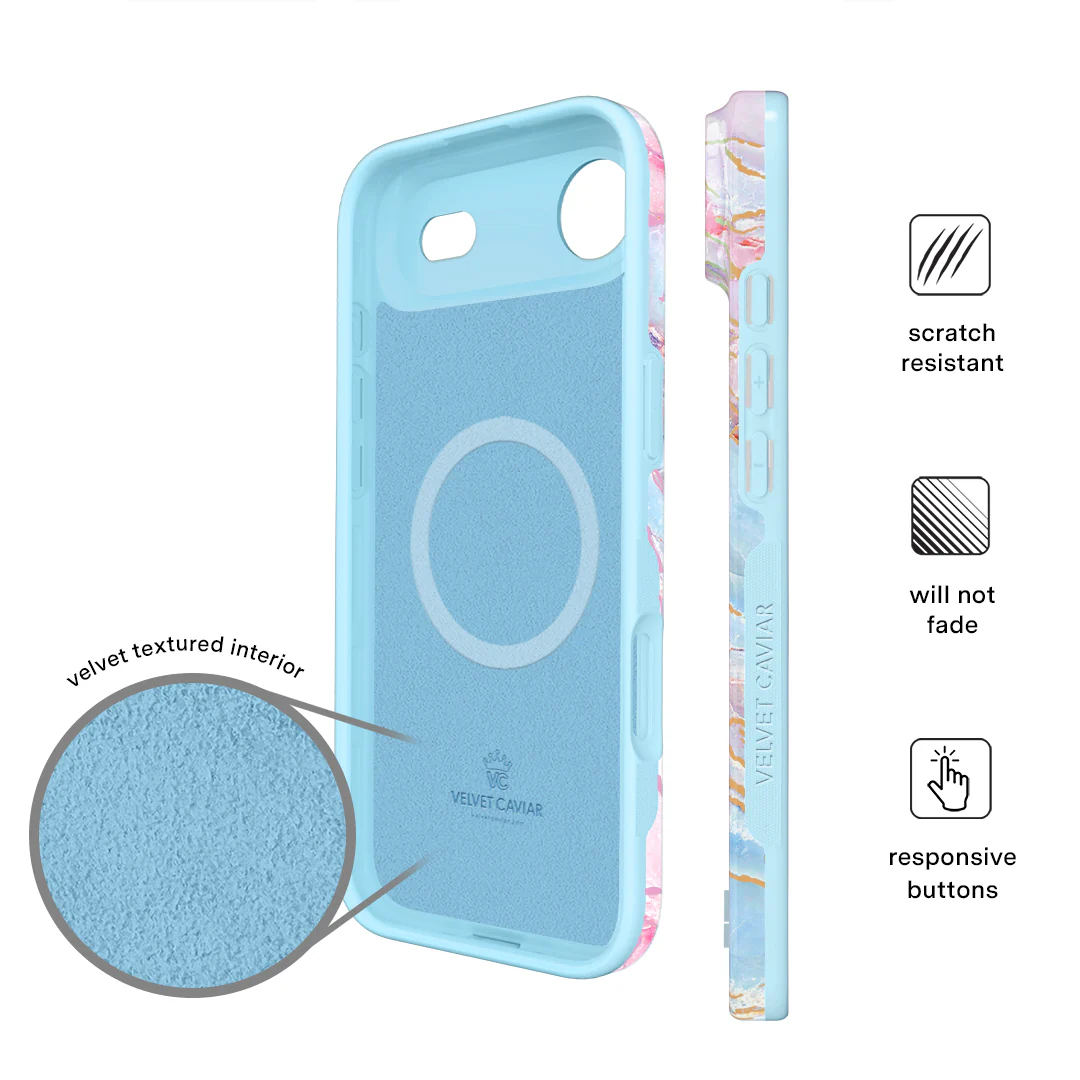 Holo Moonstone Marble iPhone Case - Image 172