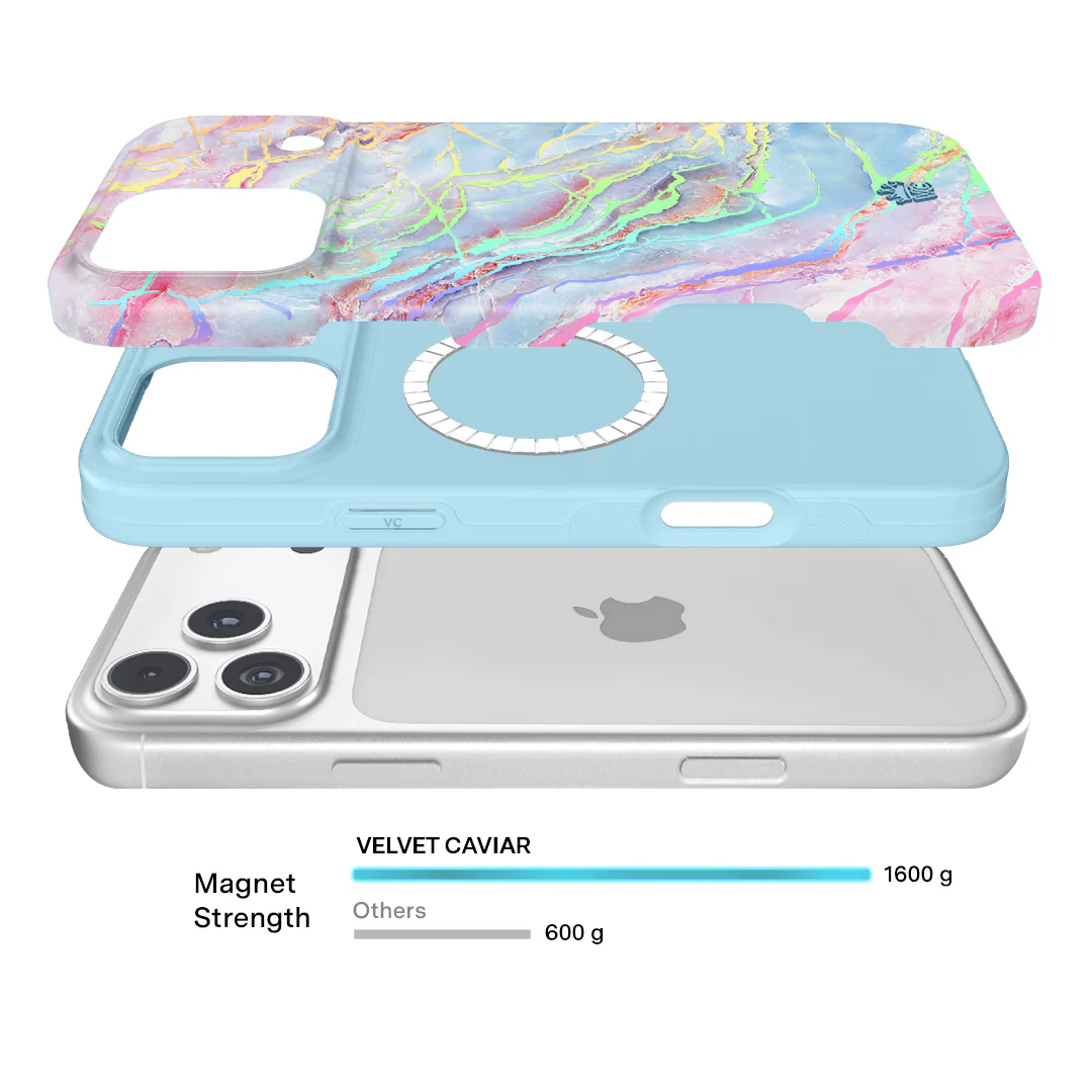 Holo Moonstone Marble iPhone Case - Image 181
