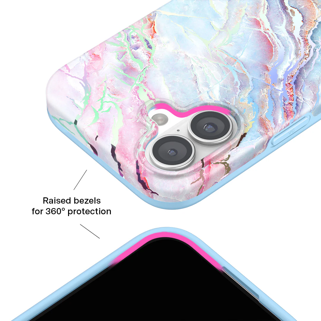 Holo Moonstone Marble iPhone Case - Image 185