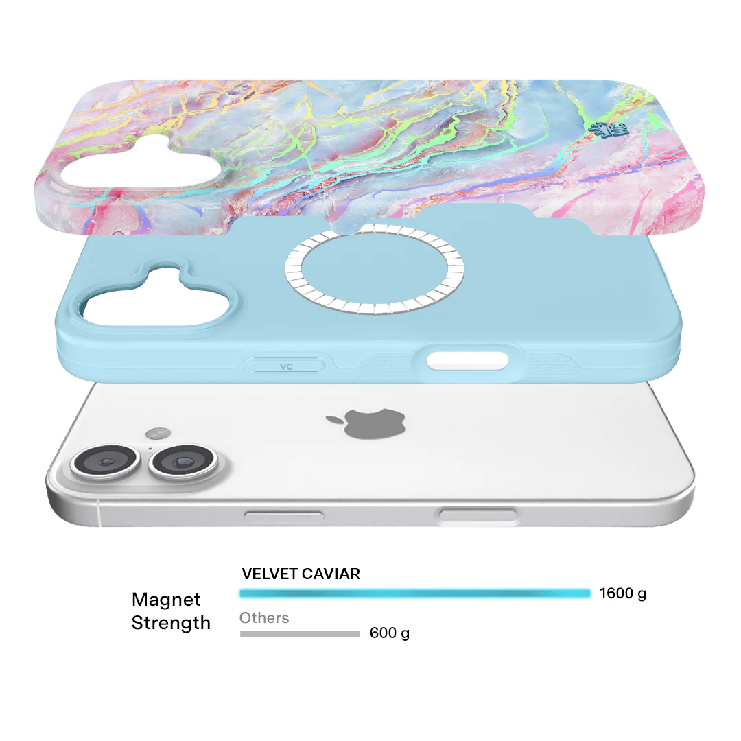Holo Moonstone Marble iPhone Case - Image 186