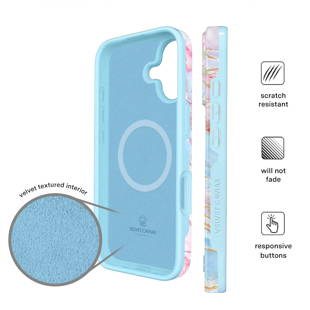 Holo Moonstone Marble iPhone Case - Image 187