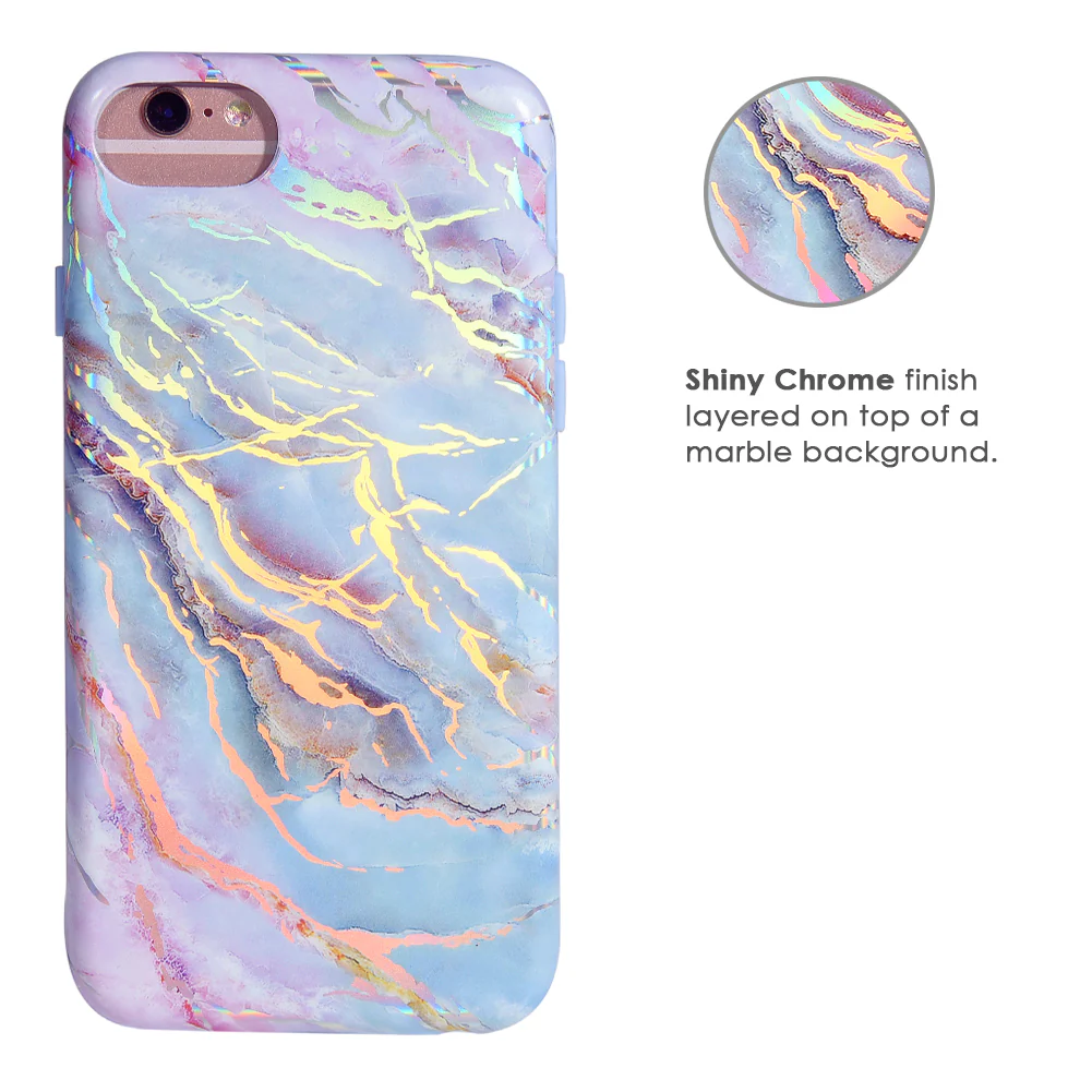 Holo Moonstone Marble iPhone Case - Image 40