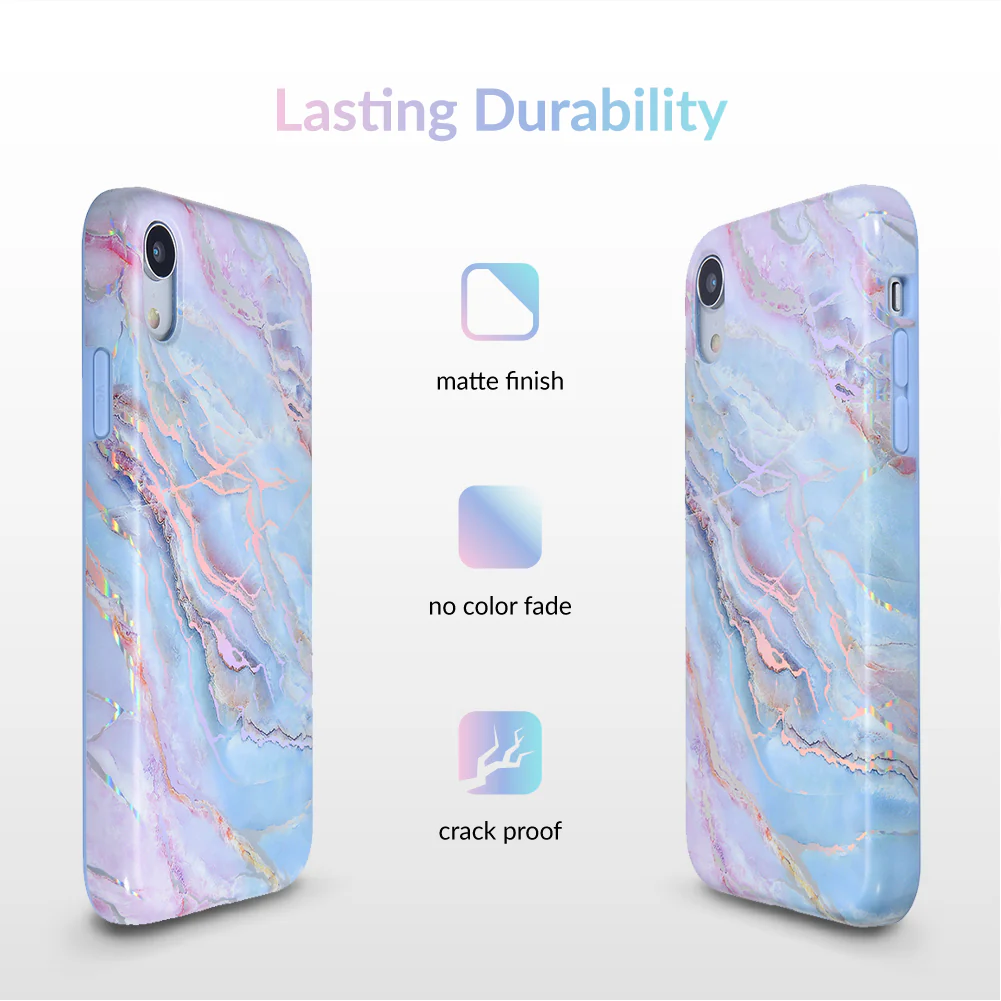 Holo Moonstone Marble iPhone Case - Image 50