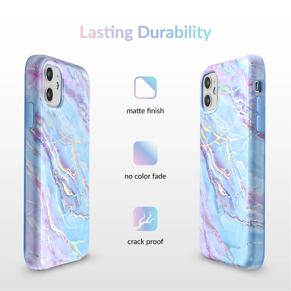 Holo Moonstone Marble iPhone Case - Image 55