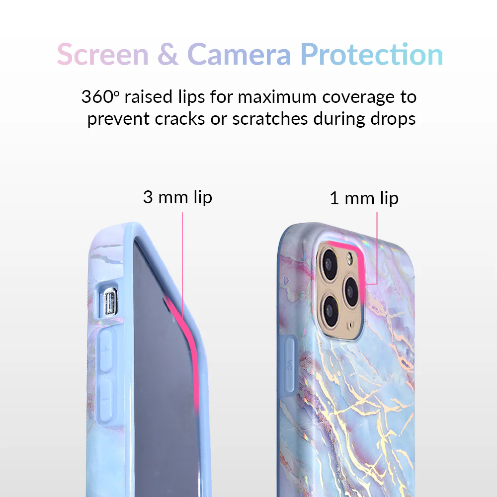 Holo Moonstone Marble iPhone Case - Image 63