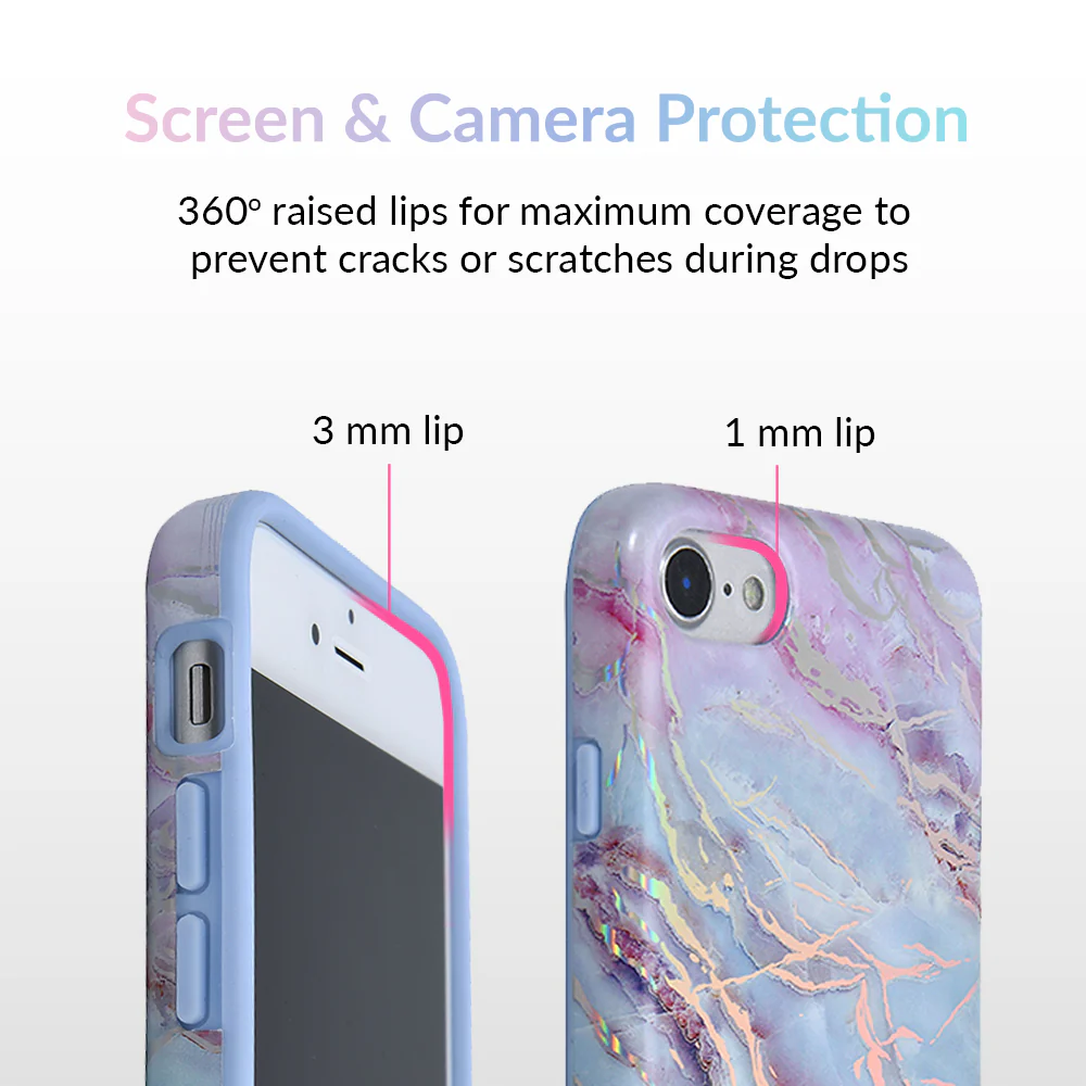 Holo Moonstone Marble iPhone Case - Image 8